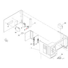 Panasonic SMT Magnet-Contactor para Sp60p-M Screen Printer Machine (KXFP6FHHA00)